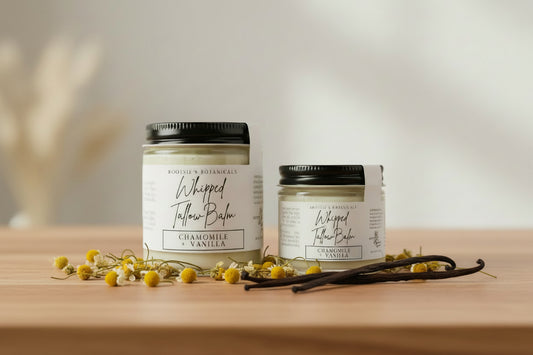 Chamomile + Vanilla Whipped Tallow Balm